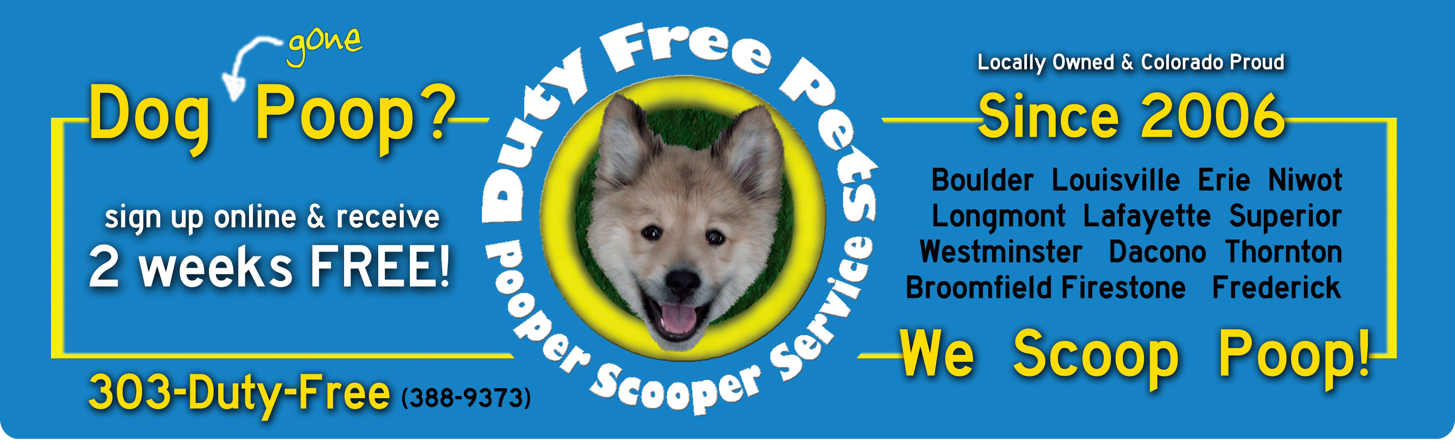 PooperScooperBoulderPetWasteRemovalService DUTY FREE PETS